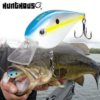 Hunthouse Squarebill crankbait 65mm 16.5 g plūduriuojantis žvejybos masalas suku jaukų sunku jaukų bass lydekų žvejybos gėlo vandens LW902
