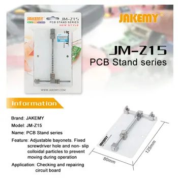 JM-Z15 Aukštos Kokybės profesionalią Patvarus Elektroninio Surinkimo Įrankis Mobiliųjų Telefonų plokštės PCB Turėtojas stovėti telefonu remontas