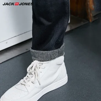 JackJones rudens ir žiemos vyrų slim fit elastinga džinsinio audinio kelnės |219332586