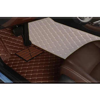 KADULEE PU odos automobilio grindų kilimėliai Hyundai Sonata 2006-2013 M. m. m. 2016 M. 2017 m. 2018 m Užsakymą pėdų Pagalvėlės automobilių kilimų dangtis