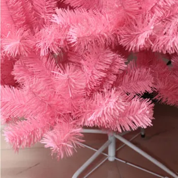 Kalėdų, Naujųjų Metų dovana 2.1 M / 2.4 M rožinė aukštos kokybės šifravimo Kalėdų medis papuoštas Kalėdų Prekybos Pasažas