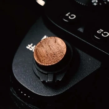 Kamera mediniai Užrakto Mygtuką Atleiskite mediniai ir medžio blykstės ir fotoaparato kontaktinės jungties dangtelis Fujifilm XT20 X100F X-T2 X100T X-PRO2/1 X-T10 X20 X30