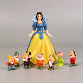 Karšto Disney princess kilnojamojo lėlės žaislas ilgi plaukai snieguolė 