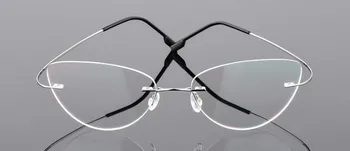 Katės akies moterų Titano Lydinio Taškus trumparegystė akinius Trumparegis Akinių recepto akinius -1.0 -1.5 -2.0 -2.5 -3.0 į -6.0