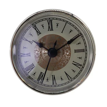 Klasikinis Laikrodis Amatų Kvarco Judėjimas, 2.76 Colių (70 mm) Apvalus Laikrodžiai Galvos Įterpti Romos Numeris