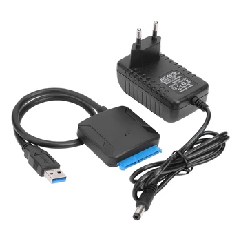 Konverteris Splitter Cable Kompiuterių Priedai USB 3.0 Prie SATA Konvertuoti Laidas HDD SSD Kietąjį Diską Adapterio Kabelis