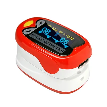 Kūdikio Pirštą Pulse Oximeter Vaikų SpO2-Kraujo Deguonies Įsotinimo Metrų Kūdikių Naujagimių, Vaikų, Vaikams, USB Įkrovimo 2 Spalvos