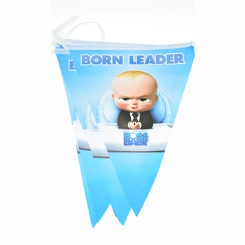 Kūdikių Bosas Temą Popieriaus Plokštės Puodeliai Reklama Šiaudelius Servetėlės Gimtadienio Nustatyti Dekoracijos Vaikams Berniukas Baby Shower Šalies Prekių