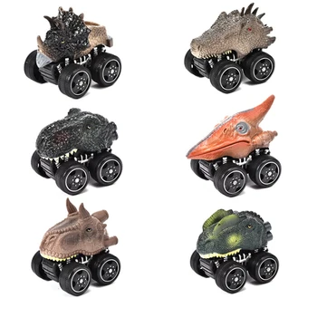 Kūdikių Dinozaurai Automobilių Žaislai Vaikams Traukti Atgal Dinozaurų Modelis Automobiliai, Žaislai, Tyrannosaurus Tatankacephalus Triceratopsas Pterosauria Automobilių Dovanos