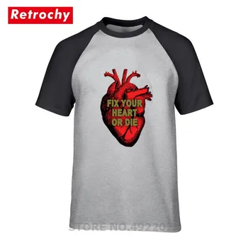 Kūrybinis Dizainas Raudona Širdis Marškinėlius Vasaros Naujovė iš Anksto Medvilnės Nustatyti Jūsų Širdies Ar Mirti Twin Peaks T-Marškiniai Nauji vyriški 3D Atspausdintas Marškinėliai