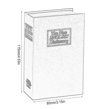 Kūrybos Pakeisti Langelį Žodynas Knyga Draudimo Lauke Europos Kūrybos Modeliavimas Knygos Safe, Mini Talpykla