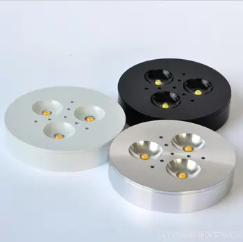 LED, COB Mini Paviršinio montavimo Led Downlight 3W 4W 110V220V lempos Plono Pagaliuko Vietoje, Led Šviesos apšvietimas Lubose, Namų Kabineto Spinta
