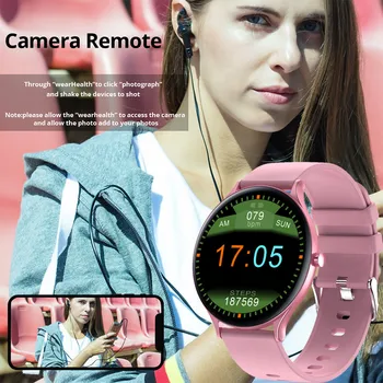 LIGE Ponios Smart Watch Moterų smartwatch Vyrų vandeniui Sporto Treniruoklių Žiūrėti 