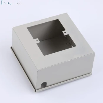 LPSECURITY dažyto plieno dėžutės uždarymo atveju padengti įkrovimo lizdas exit mygtuką klaviatūra rfid skaitytuvas
