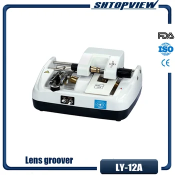 LY-12A automatinė latakų mašina chamfering įrenginys objektyvas pusės oprawie arba taškus akinių lęšiai