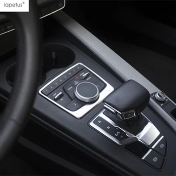 Lapetus Priedai Tinka Audi A5 A4 B9. 2016 M. 2017 M. 2018 M. 2019 M. 2020 Centrinės Kontrolės Multimedijos Mygtukas Liejimo Padengti Rinkinys Apdaila