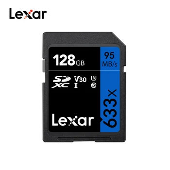 Lexar 633X SD Kortelė 32 GB, 128 GB 64GB 256 GB 512 GB 16GB Class 10 U1/U3 V30 Atminties Kortelė 64 128 gb, 1 TB Flash Kortelės SD Atminties SDHC SDXC