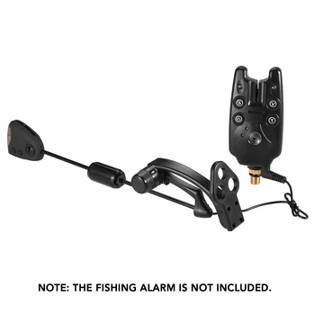 Lixada Žvejybos Swinger Nustatyti Karpių Žvejybos Rodiklis Swinger Skaitmeninis Žvejybos Signalizacijos LED Bite Indikatorius, Apšviestas Žuvų Spręsti