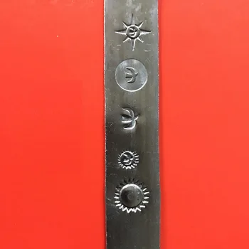 Logotipą Plieno Abėcėlės Raidė Metalinis Antspaudas Papuošalai Žymėti, Presavimo Formos