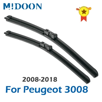 MIDOON Valytuvų Mentės Peugeot 3008 30