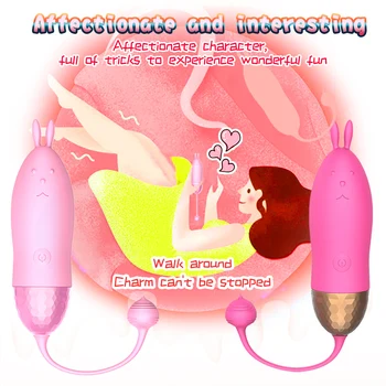 MIGYY Vibruojantis Kiaušinis Moterų Kelnaitės Belaidžio Nuotolinio Valdymo Vibratorius, Nešiojami Dildo Vibratorius G Spot-Klitorio Šuolis Sekso Kiaušiniai