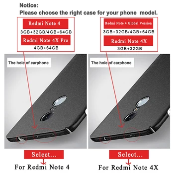 MSVII prabanga atveju Xiaomi Redmi 4 Pastaba pro Pasaulinės Atveju Xiomi redmi pastaba 4X 4 X pro 
