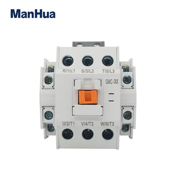 Manhua 3 fazių AC GMC-32 Kontrolės Galios Signalo Elektros Magnetinių Kontaktoriaus