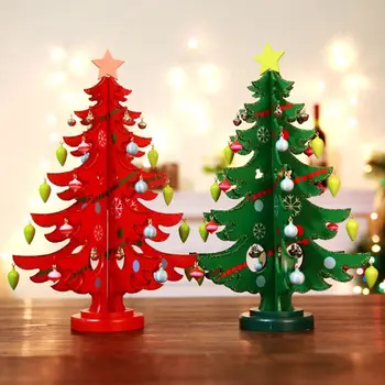 Mediniai Žalia Eglute Medinių Kalėdų Eglutė Langą Stalo Rekvizitai