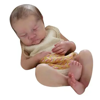 Mielas Naujagimiui Lėlės, Minkšti Silikoniniai Vinilo Realus Naujagimis Baby Doll Atsitiktiniai Drabužius X6I5