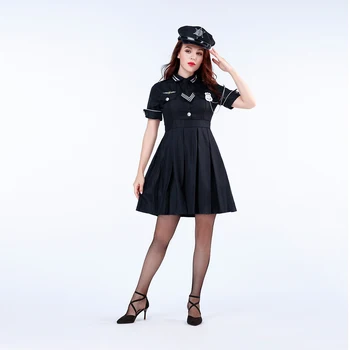 Moterų Policininkas Policijos Pareigūno Uniformą Seksualus Policininkės Kostiumas Helovinas Fancy Dress Suaugusių Moterų Policijos Cosplay