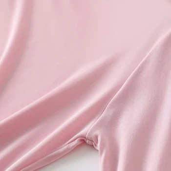 Moterų marškinėliai Nekilnojamojo Šilko Golfo ilgas rankovėmis Dugno marškinėliai 2019 m. RUDENĮ, ŽIEMĄ Gruntas marškinėliai Plius dydis Spandex viršų