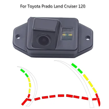 Naktinio Matymo dinaminis trajektorija automobilio atbulinės eigos kamera Toyota Land Cruiser 120 Serija 