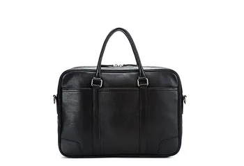 Natūralios odos didelės talpos biuro verslo krepšys nešiojamojo kompiuterio lagaminėlis vyrams
