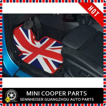 Nauja Gumos Medžiagos, Didelis Sąjungos Jack Stiliaus Pėdų Kilimėlis, Mini Cooper Tautietis S R60 (4 Vnt/Komplektas)