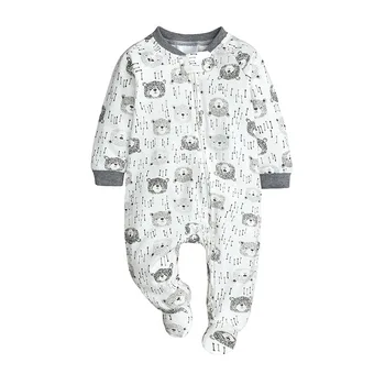 Naujagimių drabužiai, kūdikių pižama užtrauktukas kūdikių romper medvilnės kūdikių berniukų drabužiai mergaitėms ropa de bebe zip iki drabužiai, kūdikių jumpsuit