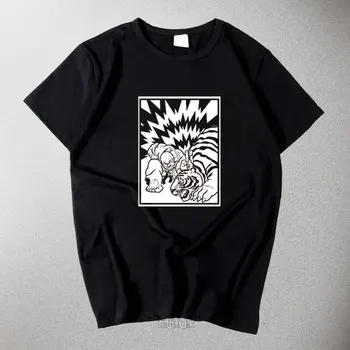 Naujas Anime Grappler Baki Baki Saidai nr. Turnyro cosplay T-shirt Marškinėliai medvilnės trumpomis Rankovėmis Viršūnes Tee