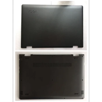 Naujas Originalus nešiojamas kompiuteris Lenovo Jogos 510 14 Jogos 510-14isk Lcd Galinis Dangtis Padengti bazės padengti atveju juoda