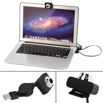 Naujausias USB 30M Mega Pixel Kamera, Vaizdo Kamera, Web Kameros PC Laptop Notebook Įrašą