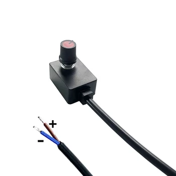 Nemokamas Pristatymas 0-10V 1-10V LED Grow Light Dimeris Rankenėlę su Switch Funkcija Pritemdomi Elektra valdoma Vairuotojo