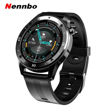 Nennbo F22 Sporto Smart Žiūrėti 1.54 Colių Full Touch Screen Vyrų Smartwatch Širdies Ritmas, Kraujo Spaudimas Fitness Tracker Žiūrėti