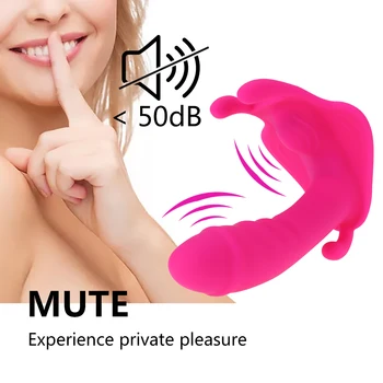 Nešiojami Dildo, Vibratoriai Sekso Žaislas Moterims Orgazmas Masturbator G Spot Clit Skatinti su Nuotolinio Valdymo Suaugusiųjų Kelnaitės Vibratoriai