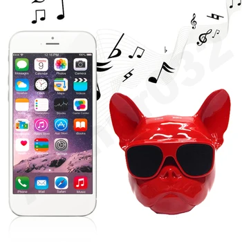 Nešiojamą belaidį Bluetooth garsiakalbį Aero bull dog mini animacinių filmų touch HIFI lauko mobiliojo telefono garso žemų dažnių garsiakalbis suasmenintų dovanų