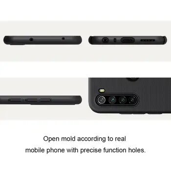 Nillkin už Xiaomi Redmi Pastaba 8T Atveju Funda Matinio apsaugoti kietas PC Plastiko Telefonas Visą Dangtelį Maišelį Atvejais Redmi Pastaba 8T 