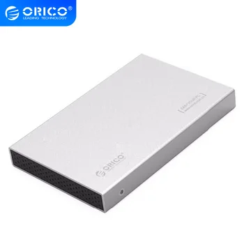 ORICO Aliuminio 2.5 colių Kietojo Disko Gaubto USB3.0 SATA 3.0 HDD Atveju 5Gbps 4TB Metalo Šilumos Išsklaidymo Lenovo WD SSD/HDD