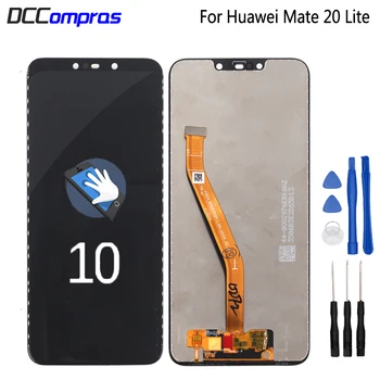 Originalą Huawei Mate 20 Lite LCD Ekranas Jutiklinis Ekranas su Rėmu Telefono Dalys Huawei Mate 20 Lite Ekranas, LCD Ekranas