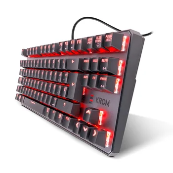PC žaidimų KROM Branduolio QWERTY TKL mechaninė klaviatūra (su 
