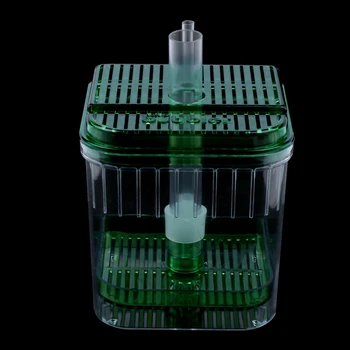 Plastikiniai Aikštėje Žuvų Bakas Akvariumo Filtro Apačioje Box Skaidri Žalia