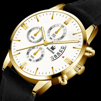 Prabangūs vyriški Laikrodžiai Kvarcinis Laikrodis Klasikinis Atsitiktinis Paprasta Verslo reloj hombre Žiūrėti Vyrų Verslo relogio masculino