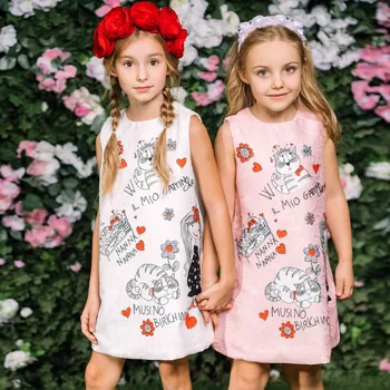 Princesė Suknelė Mergaitėms, Drabužiai simbolio, Chalatas, Fillette Kostiumai Vaikams Drabužių 2018 Prekės Mergaičių Suknelės Vaikams