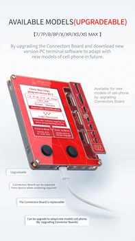 Qianli Mega-idėja LCD Ekranas EEPROM Šviesai Vibruojantis Variklis Programuotojas Perdavimo Testeriai IPhone LCD Touch Vibracija